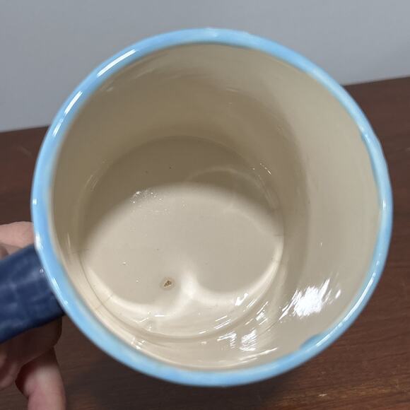 Michelle Elliot Hand Painted Art Wild Orchid Designs Saint Lucia Coffee mug Cup - Picture 7 of 12